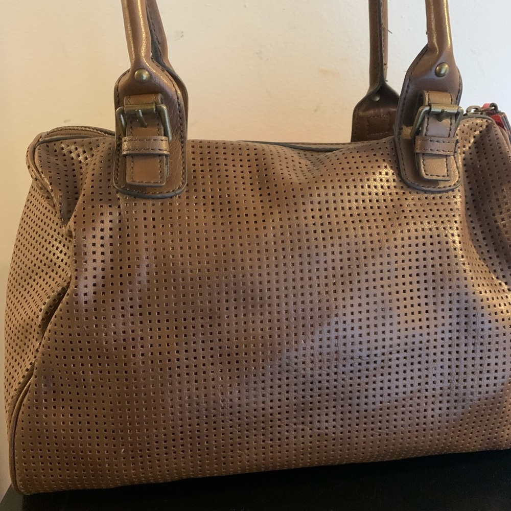 Color block satchel. - Picture 2 of 4